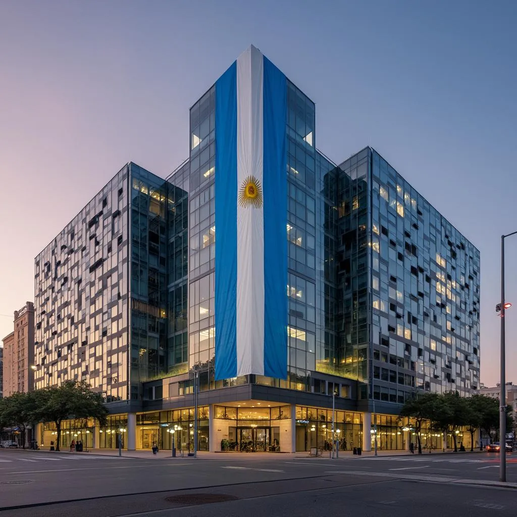 Sede central de YPF en Buenos Aires