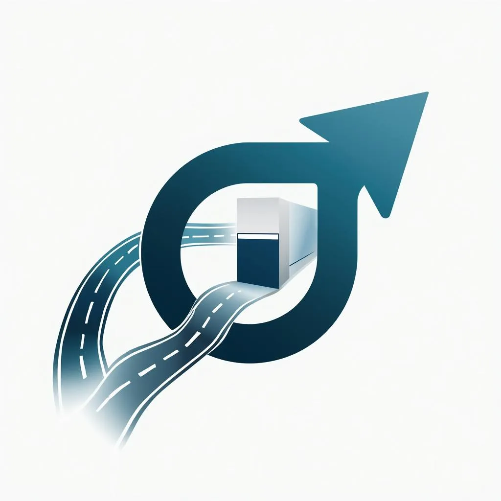 Logo empresa de logística