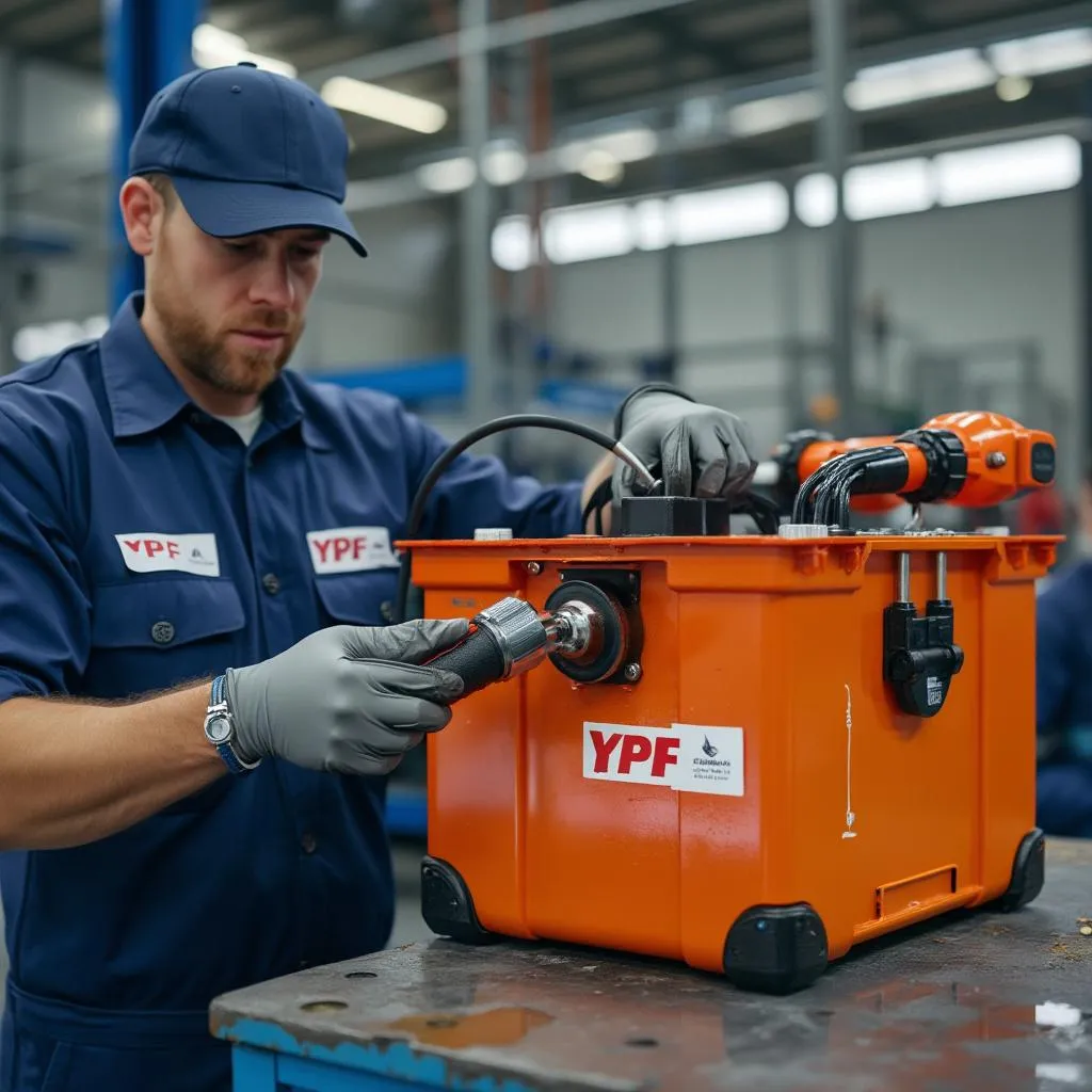 Servicio de cambio de aceite YPF