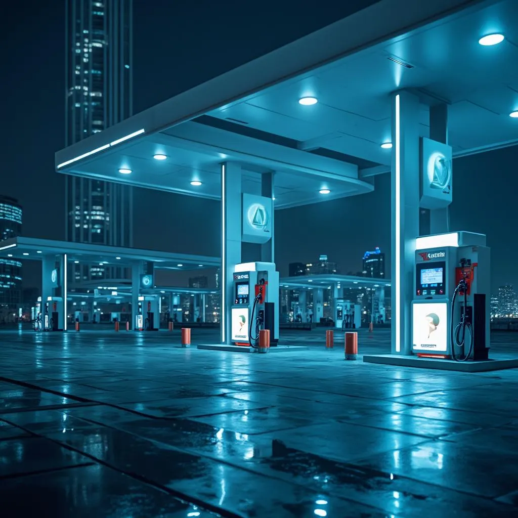 Surtidores de combustible YPF